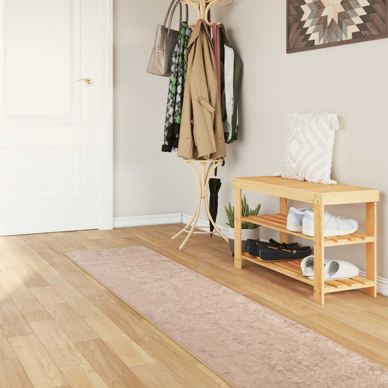 Chodnik dywanowy MARSA piaskowy 50 x 450 cm Poliester i PVC