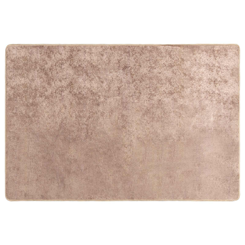 Chodnik dywanowy MARSA piaskowy 100 x 150 cm Poliester i PVC