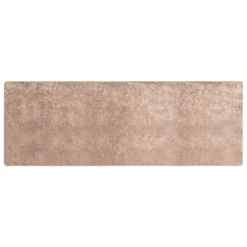 Chodnik dywanowy MARSA piaskowy 100 x 250 cm Poliester i PVC