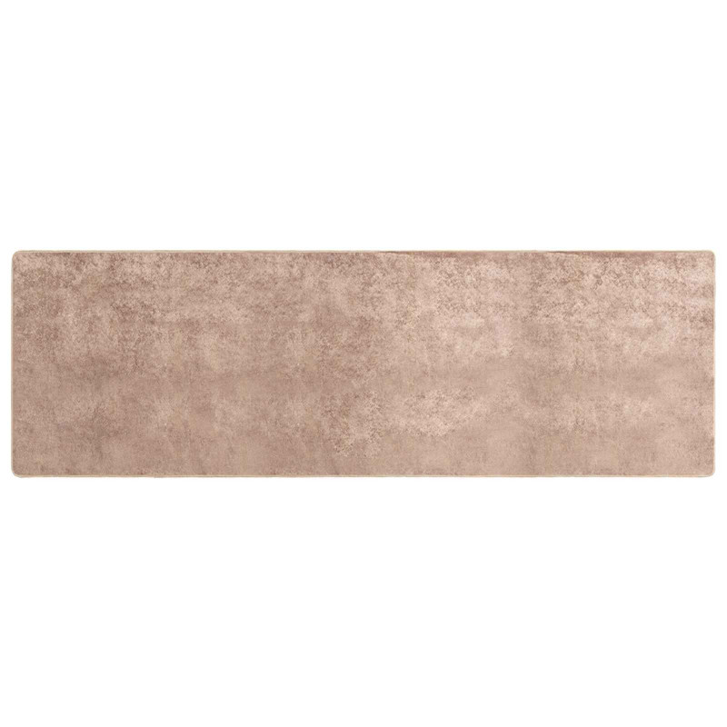 Chodnik dywanowy MARSA piaskowy 100 x 350 cm Poliester i PVC