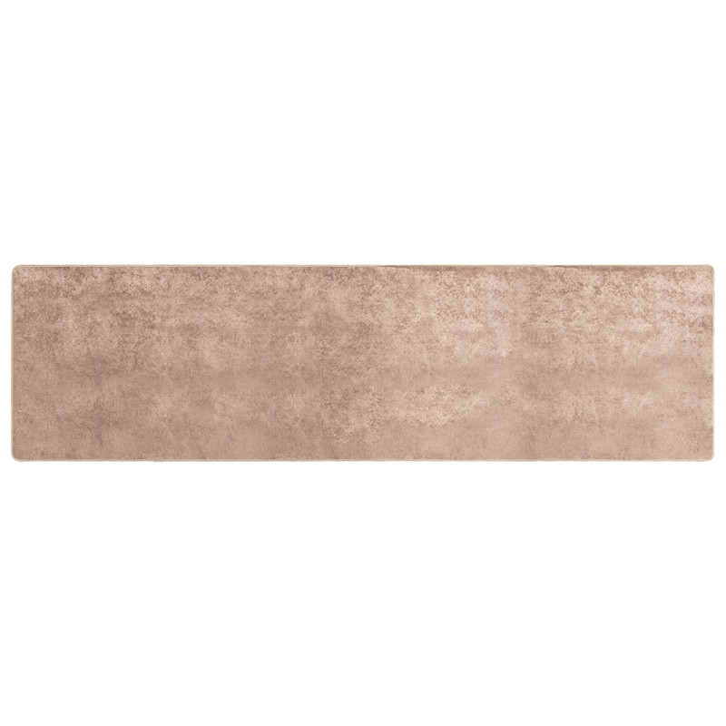 Chodnik dywanowy MARSA piaskowy 100 x 400 cm Poliester i PVC