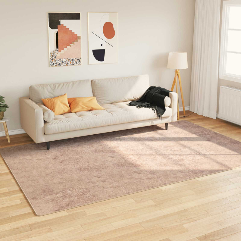 Chodnik dywanowy MARSA piaskowy 190 x 300 cm Poliester i PVC
