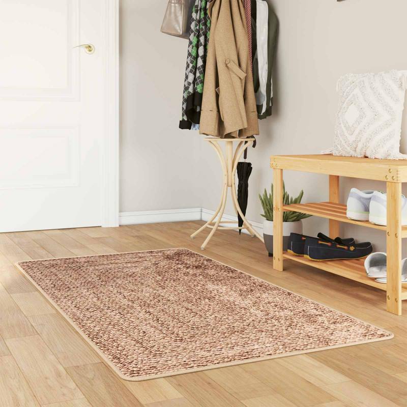 Chodnik dywanowy MARSA Żółty 80 x 100 cm Poliester i PVC