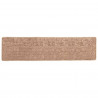 Chodnik dywanowy MARSA Żółty 80 x 300 cm Poliester i PVC