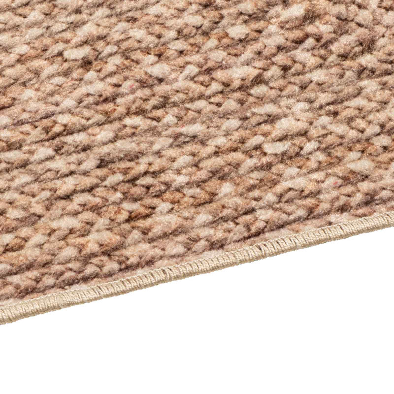 Chodnik dywanowy MARSA Żółty 100 x 100 cm Poliester i PVC
