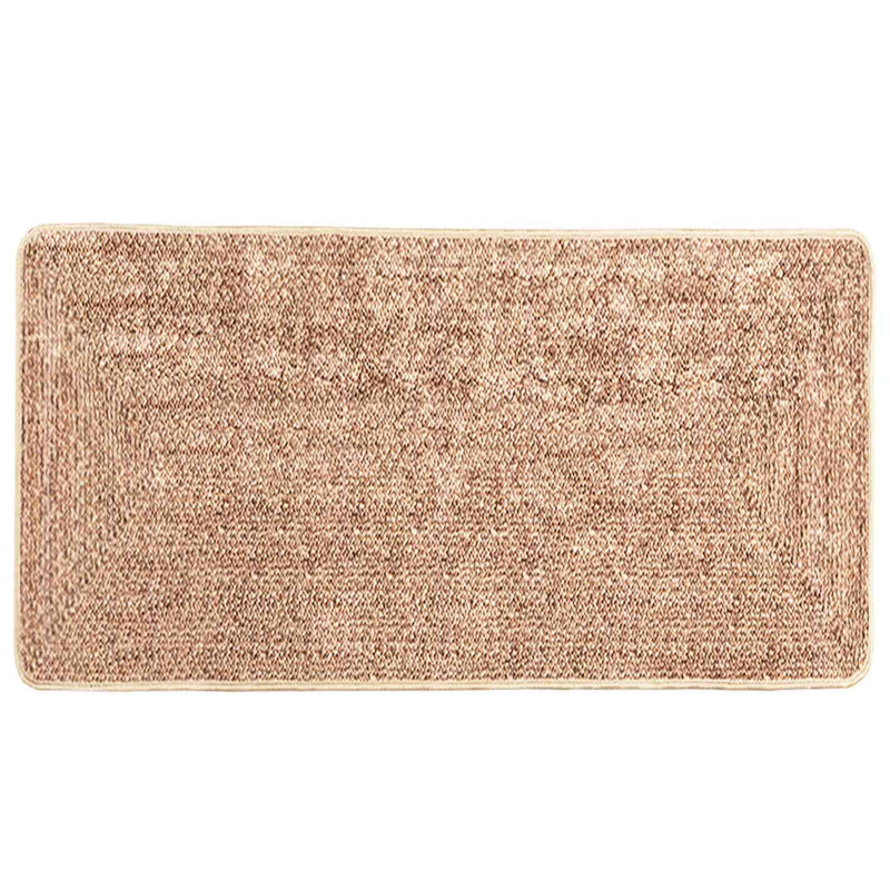 Chodnik dywanowy MARSA Żółty 100 x 150 cm Poliester i PVC