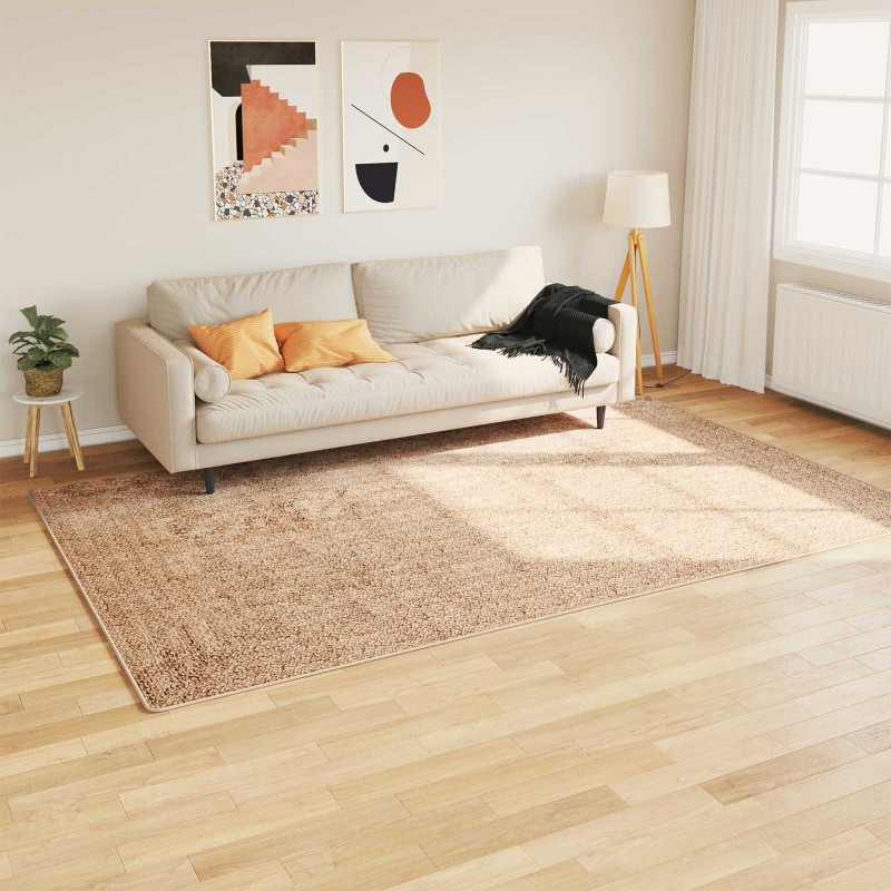 Chodnik dywanowy MARSA Żółty 190 x 300 cm Poliester i PVC