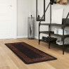 Chodnik dywanowy MARSA Czarny 50 x 100 cm Poliester i PVC
