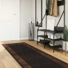 Chodnik dywanowy MARSA Czarny 80 x 450 cm Poliester i PVC