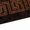Chodnik dywanowy MARSA Czarny 100 x 250 cm Poliester i PVC