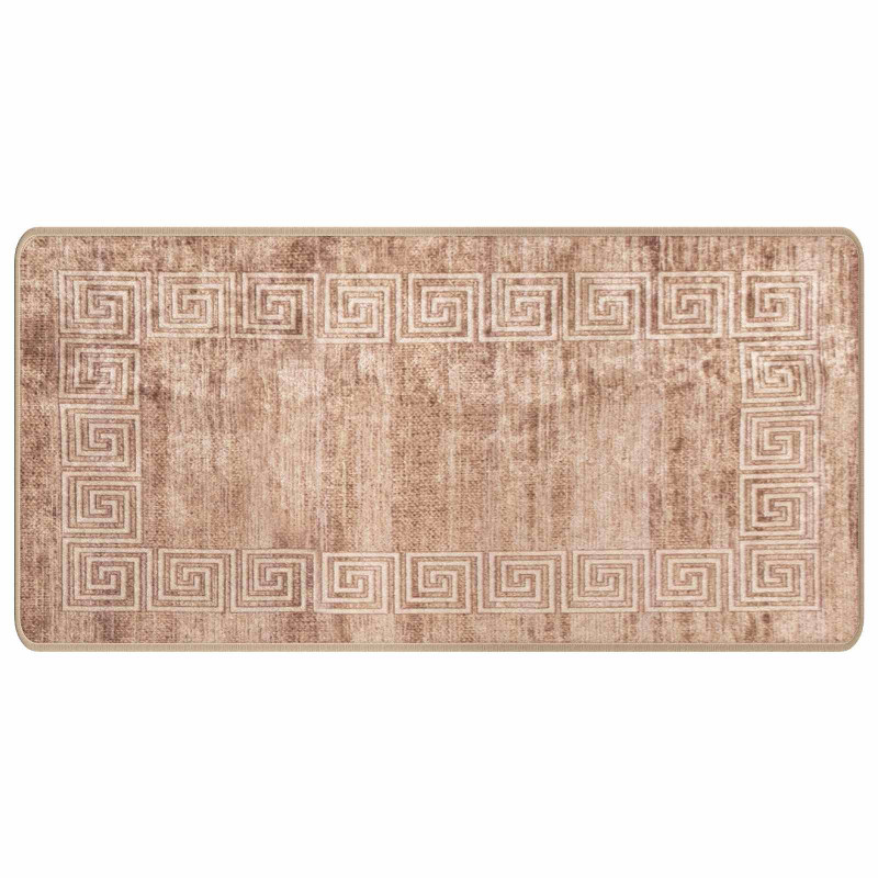 Chodnik dywanowy MARSA Biały 50 x 100 cm Poliester i PVC