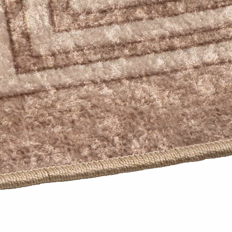 Chodnik dywanowy MARSA Biały 50 x 100 cm Poliester i PVC