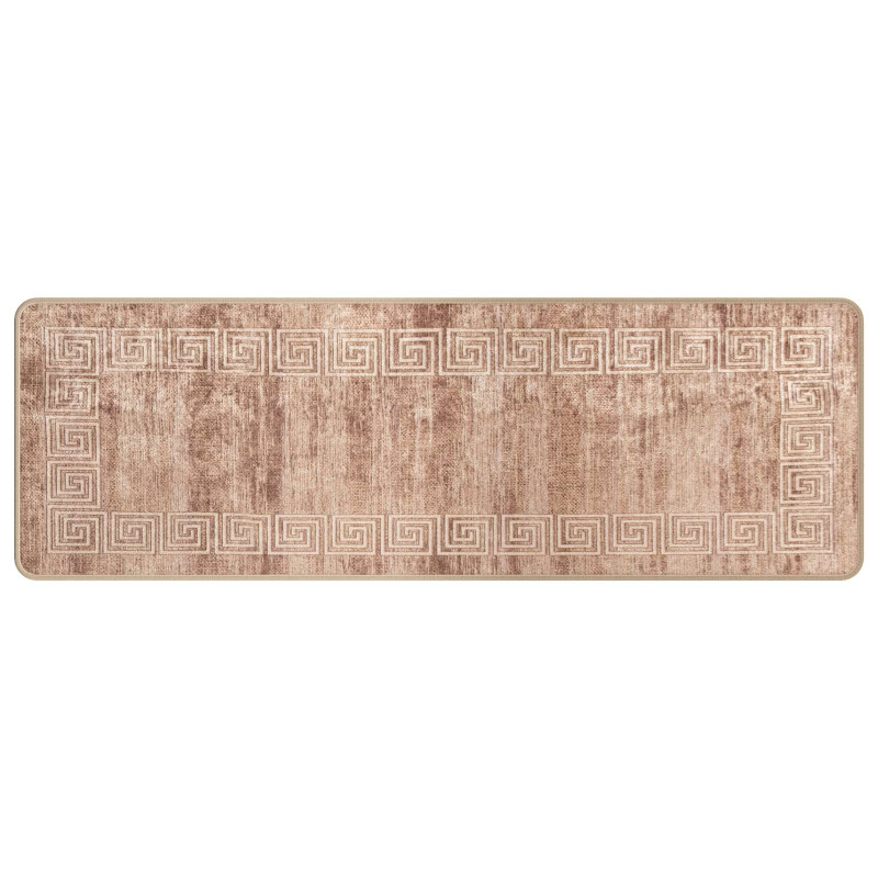 Chodnik dywanowy MARSA Biały 50 x 150 cm Poliester i PVC