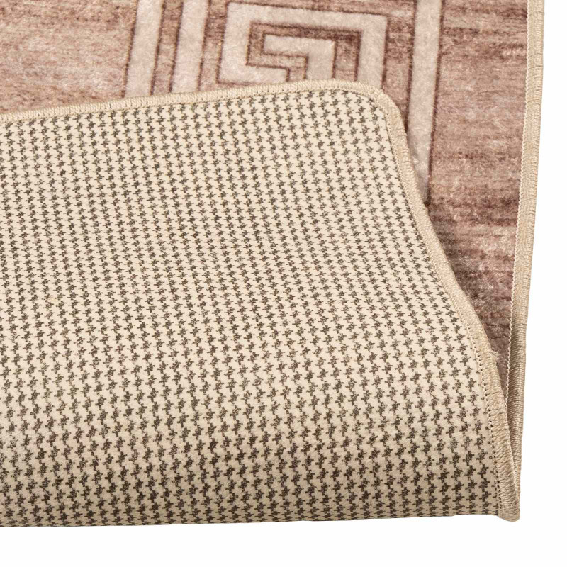 Chodnik dywanowy MARSA Biały 50 x 300 cm Poliester i PVC