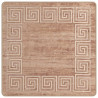 Chodnik dywanowy MARSA Biały 100 x 100 cm Poliester i PVC