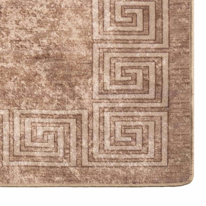 Chodnik dywanowy MARSA Biały 100 x 100 cm Poliester i PVC