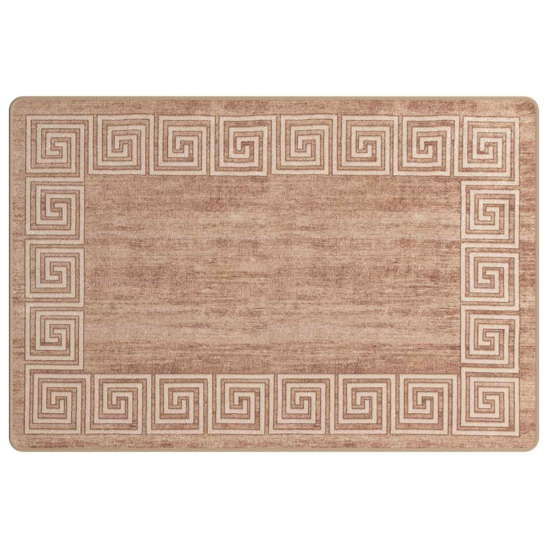 Chodnik dywanowy MARSA Biały 100 x 150 cm Poliester i PVC