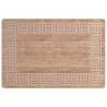 Chodnik dywanowy MARSA Biały 100 x 150 cm Poliester i PVC