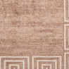 Chodnik dywanowy MARSA Biały 100 x 150 cm Poliester i PVC