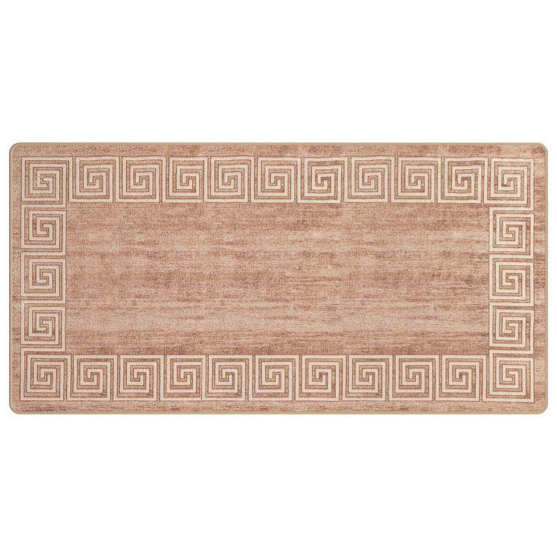Chodnik dywanowy MARSA Biały 100 x 200 cm Poliester i PVC
