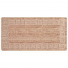 Chodnik dywanowy MARSA Biały 100 x 200 cm Poliester i PVC