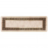 Chodnik dywanowy MARSA Czarny 50 x 150 cm Poliester i PVC