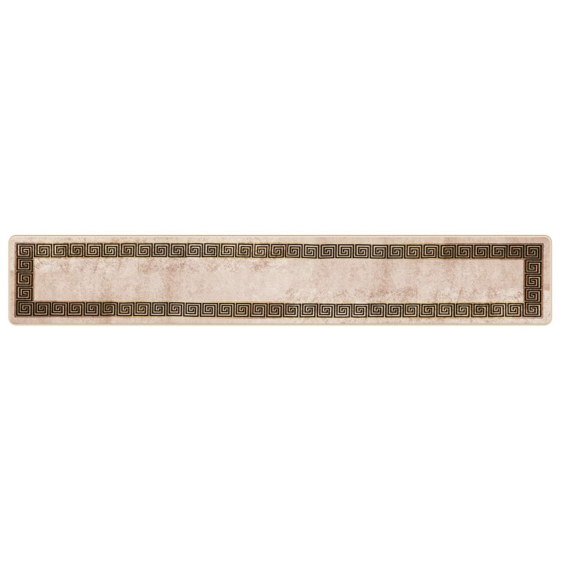 Chodnik dywanowy MARSA Czarny 50 x 300 cm Poliester i PVC