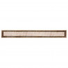 Chodnik dywanowy MARSA Czarny 50 x 400 cm Poliester i PVC