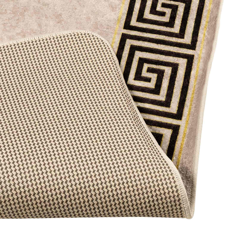 Chodnik dywanowy MARSA Czarny 50 x 450 cm Poliester i PVC