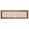 Chodnik dywanowy MARSA Czarny 80 x 250 cm Poliester i PVC