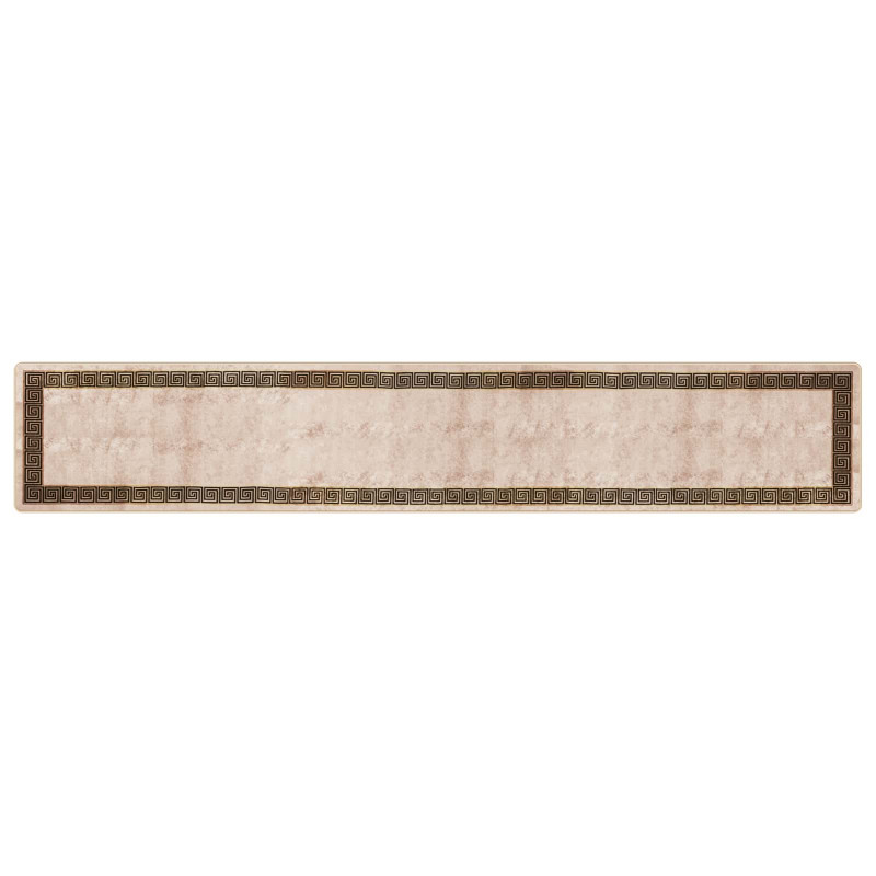 Chodnik dywanowy MARSA Czarny 80 x 450 cm Poliester i PVC