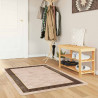 Chodnik dywanowy MARSA Czarny 100 x 150 cm Poliester i PVC