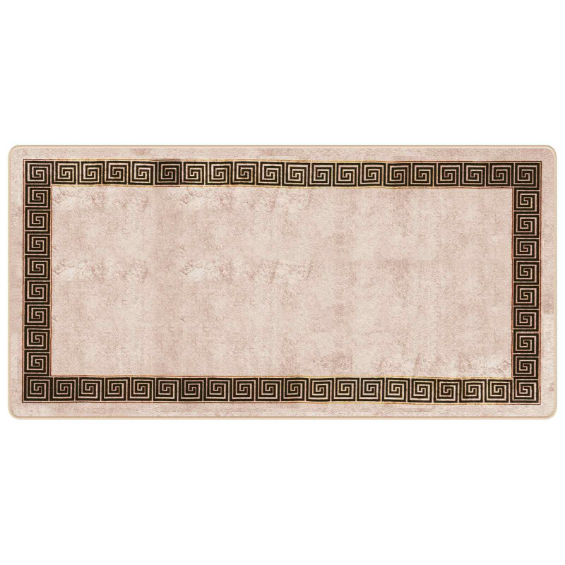 Chodnik dywanowy MARSA Czarny 100 x 200 cm Poliester i PVC