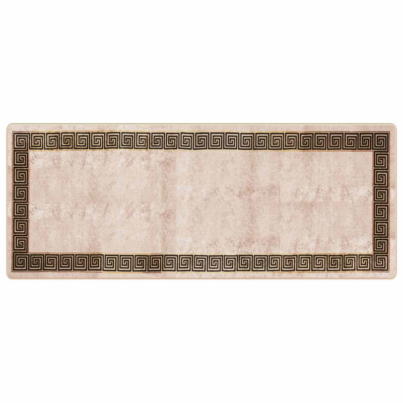Chodnik dywanowy MARSA Czarny 100 x 250 cm Poliester i PVC