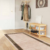 Chodnik dywanowy MARSA Czarny 100 x 300 cm Poliester i PVC