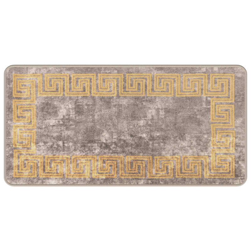 Chodnik dywanowy MARSA Szary 50 x 100 cm Poliester i PVC