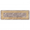 Chodnik dywanowy MARSA Szary 50 x 150 cm Poliester i PVC