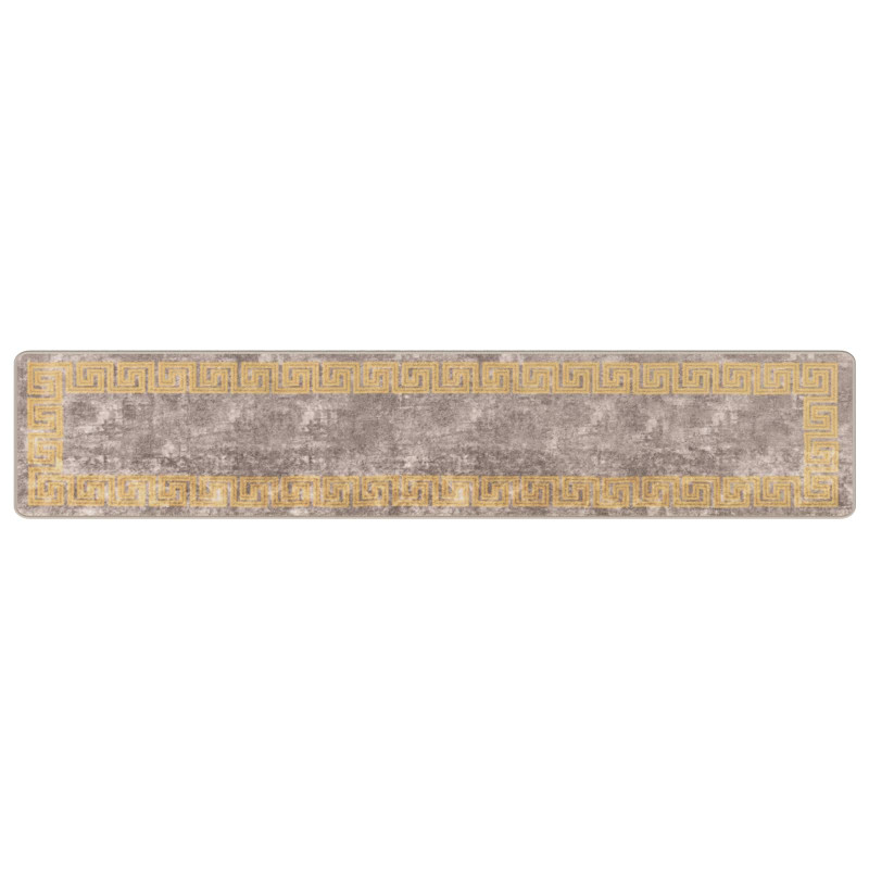 Chodnik dywanowy MARSA Szary 50 x 250 cm Poliester i PVC