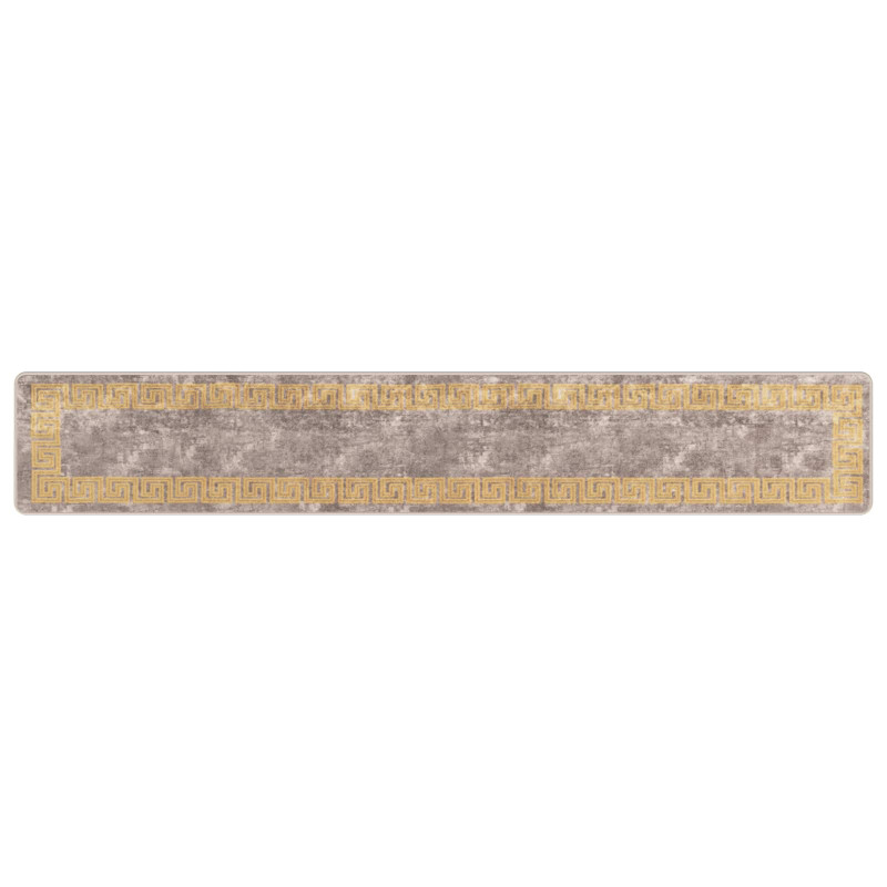 Chodnik dywanowy MARSA Szary 50 x 300 cm Poliester i PVC