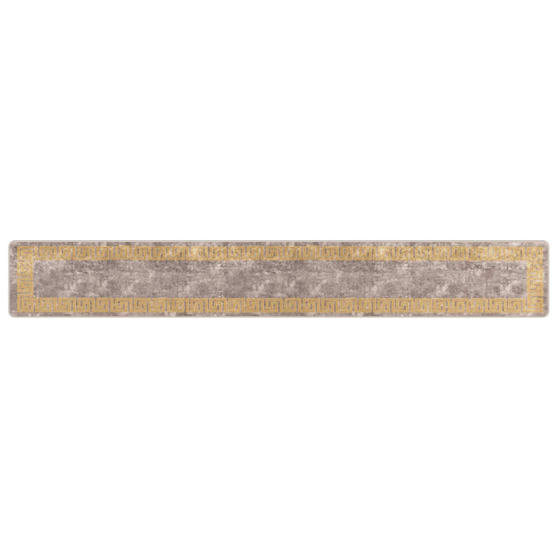 Chodnik dywanowy MARSA Szary 50 x 350 cm Poliester i PVC