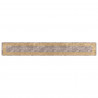Chodnik dywanowy MARSA Szary 50 x 350 cm Poliester i PVC