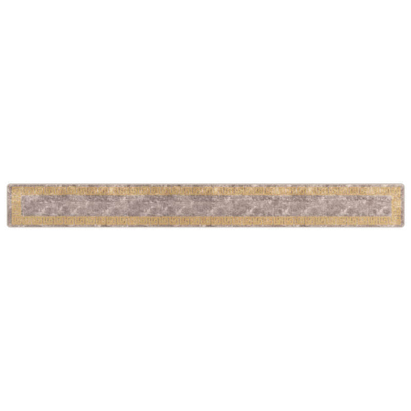 Chodnik dywanowy MARSA Szary 50 x 450 cm Poliester i PVC