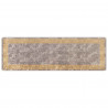Chodnik dywanowy MARSA Szary 80 x 250 cm Poliester i PVC