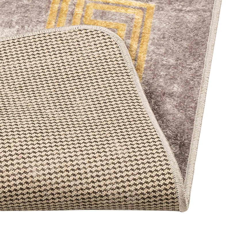 Chodnik dywanowy MARSA Szary 80 x 250 cm Poliester i PVC