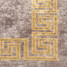 Chodnik dywanowy MARSA Szary 80 x 250 cm Poliester i PVC