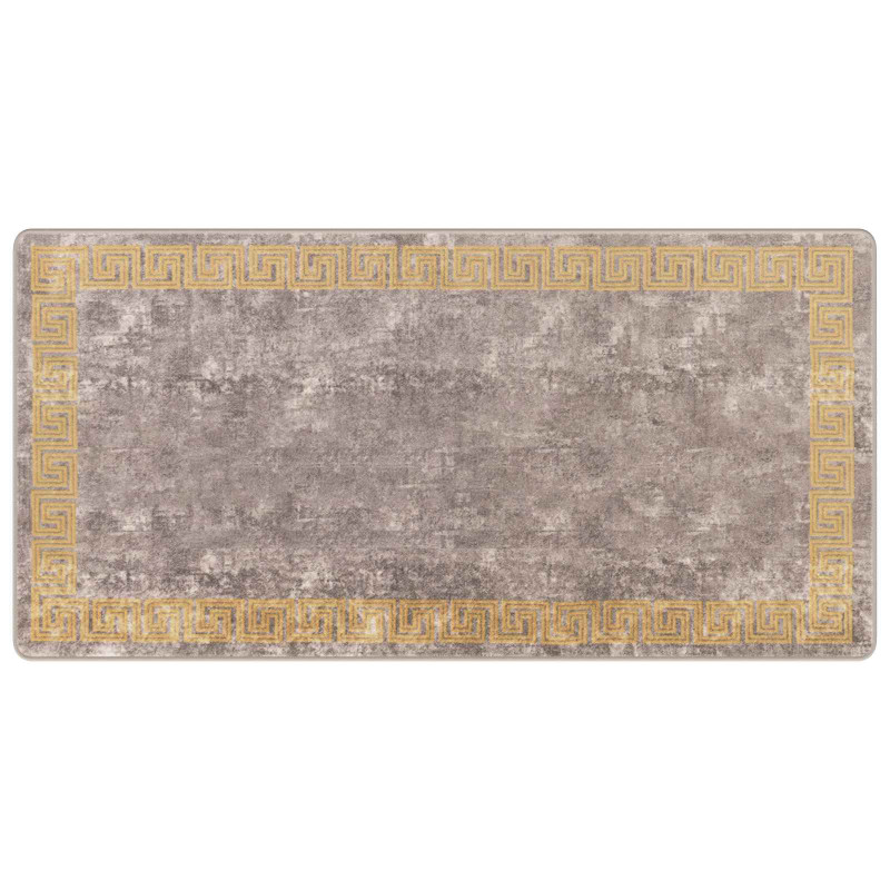 Chodnik dywanowy MARSA Szary 100 x 200 cm Poliester i PVC