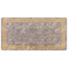 Chodnik dywanowy MARSA Szary 100 x 200 cm Poliester i PVC