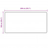Chodnik dywanowy MARSA Szary 100 x 200 cm Poliester i PVC
