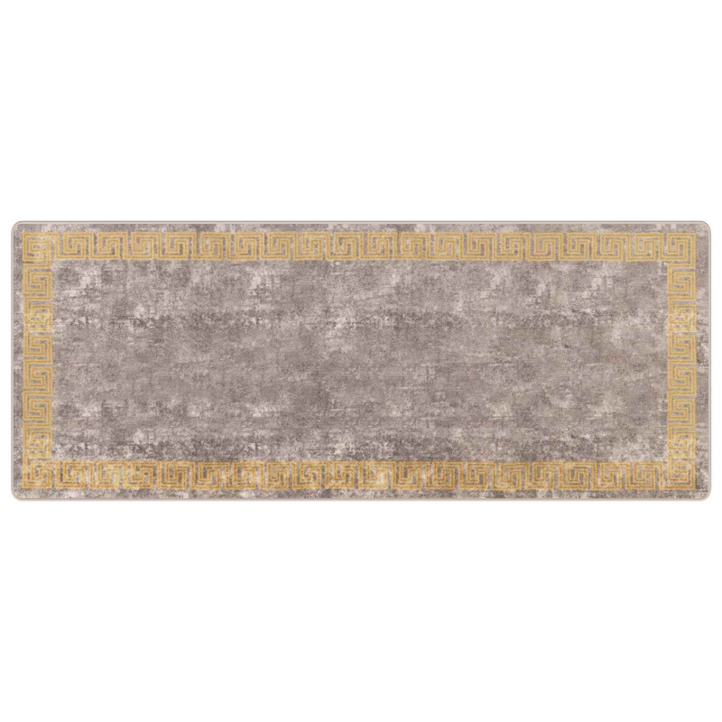 Chodnik dywanowy MARSA Szary 100 x 250 cm Poliester i PVC