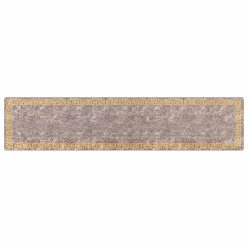 Chodnik dywanowy MARSA Szary 100 x 450 cm Poliester i PVC